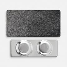 Значок Magnet Matto, серый металлик / Миниатюра WWW (1000)