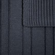 Шарф Knit Beat, серый (графит) / Миниатюра WWW (1000)