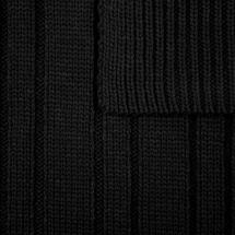 Шарф Knit Beat, черный / Миниатюра WWW (1000)