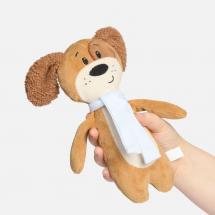 Мягкая игрушка Beastie Toys, собачка с белым шарфом / Миниатюра WWW (1000)