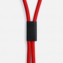 Кабель-ланьярд energyFlex Power Delivery 60 Вт, красный / Миниатюра WWW (1000)