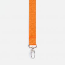 Лента для бейджа Pin, оранжевая / Миниатюра WWW (1000)