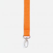 Лента для бейджа Pin, оранжевая / Миниатюра WWW (1000)