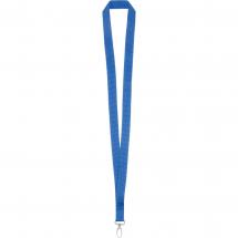 Лента для бейджа Pin, синяя / Миниатюра WWW (1000)