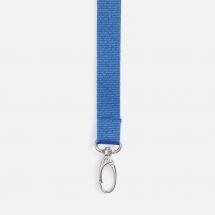 Лента для бейджа Pin, синяя / Миниатюра WWW (1000)