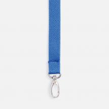 Лента для бейджа Pin, синяя / Миниатюра WWW (1000)