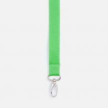 Лента для бейджа Pin, зеленая / Миниатюра WWW (1000)
