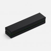 Ручка шариковая Inkolor в футляре, черная с фиолетовым / Миниатюра WWW (1000)