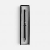 Ручка шариковая Blade Soft Touch в футляре, черная / Миниатюра WWW (1000)