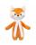 Мягкая игрушка Beastie Toys, лисенок с белым шарфом
