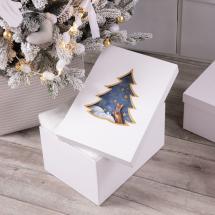 Коробка Christmas Tree, L / Миниатюра WWW (1000)