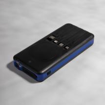 Аккумулятор с беспроводной зарядкой Holiday Maker Wireless, 10000 мАч, синий / Миниатюра WWW (1000)