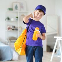 Футболка детская T-Bolka Kids, фиолетовая / Миниатюра WWW (1000)