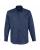 Рубашка мужская с длинным рукавом Bel Air, темно-синяя (кобальт)