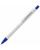 Ручка шариковая Chromatic White, белая с синим