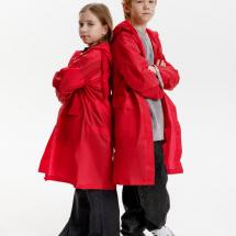 Дождевик детский RainDrop Kids, красный / Миниатюра модельного (1000)