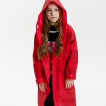 Дождевик детский RainDrop Kids, красный / Миниатюра модельного (1000)