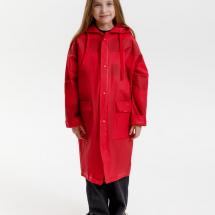Дождевик детский RainDrop Kids, красный / Миниатюра модельного (1000)