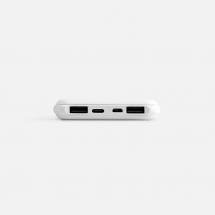Аккумулятор с беспроводной зарядкой All Day Wireless, 10 000 мАч, белый / Миниатюра WWW (1000)