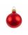 Елочный шар Gala Matt в коробке, красный, 6 см