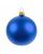 Елочный шар Gala Matt в коробке, синий, 8,5 см