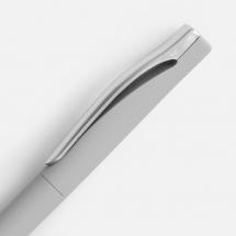 Ручка шариковая Pin Soft Touch, серая / Миниатюра WWW (1000)