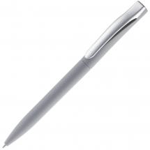 Ручка шариковая Pin Soft Touch, серая / Миниатюра WWW (1000)