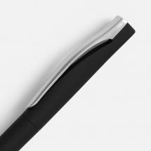 Ручка шариковая Pin Soft Touch, черная / Миниатюра WWW (1000)