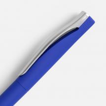 Ручка шариковая Pin Soft Touch, синяя / Миниатюра WWW (1000)
