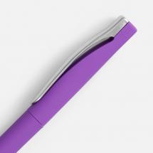 Ручка шариковая Pin Soft Touch, фиолетовая / Миниатюра WWW (1000)