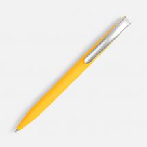 Ручка шариковая Pin Soft Touch, желтая / Миниатюра WWW (1000)