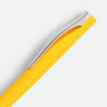 Ручка шариковая Pin Soft Touch, желтая / Миниатюра WWW (1000)