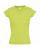 Футболка женская c V-образным вырезом Moon 150, зеленое яблоко