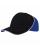 Бейсболка Unit Smart, черная с синим