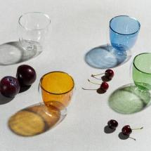 Стакан с двойными стенками Glass Bubble, синий / Миниатюра WWW (1000)