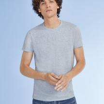 Футболка мужская Regent Fit 150, синий меланж / Миниатюра WWW (1000)