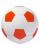 Мяч футбольный Street, бело-красный