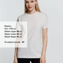 Футболка унисекс T-Bolka 160, молочно-белая / Миниатюра WWW (1000)
