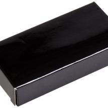 Брелок Gun Metal Rectangle, графитовый / Миниатюра (упак) (1000)