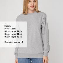 Свитшот Toima 2.0, серый меланж / Миниатюра WWW (1000)