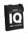Холщовая сумка «Размер IQ», черная