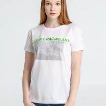 Футболка Street Racing Art, белая / Миниатюра WWW (1000)