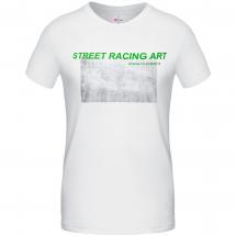 Футболка Street Racing Art, белая / Миниатюра WWW (1000)