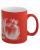 Кружка Grand Granat с покрытием софт-тач, красная