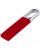 Флешка Uniscend Silveren, красная, 8 Гб