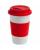 Стакан с крышкой FarFor, красная