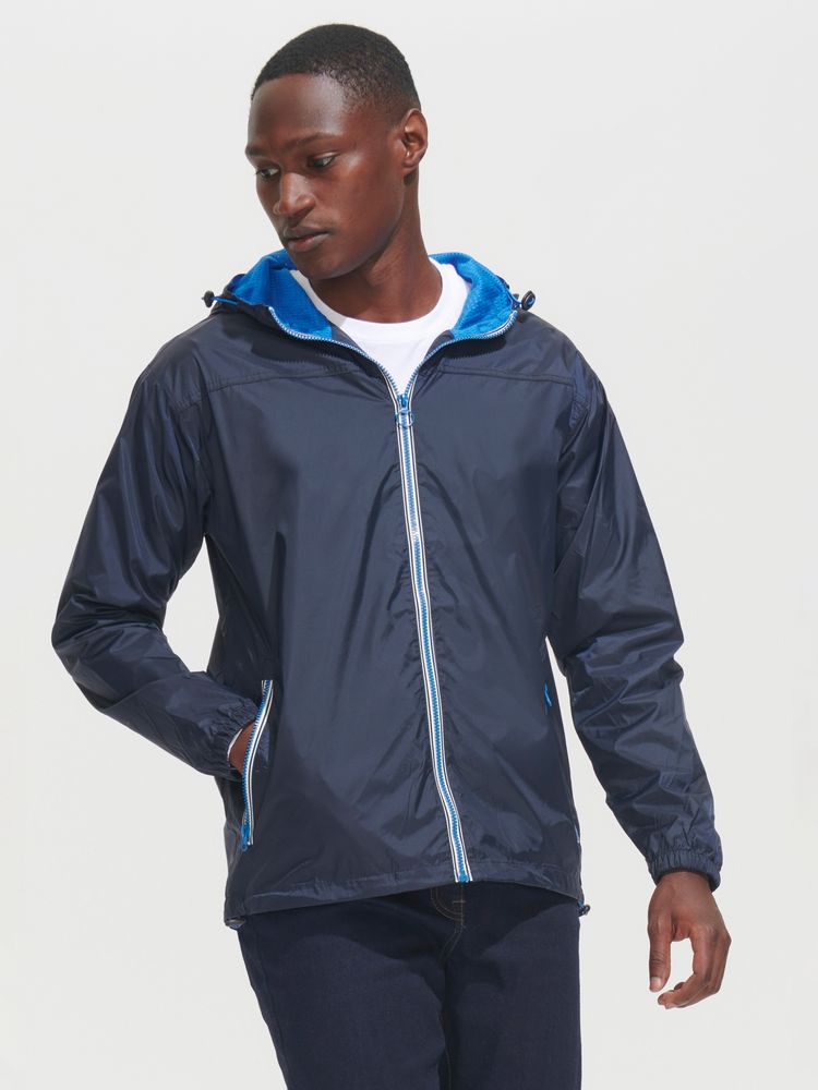 Ветровка Skate, ярко-синяя с неоново-желтым / Миниатюра имиджевого (1000)