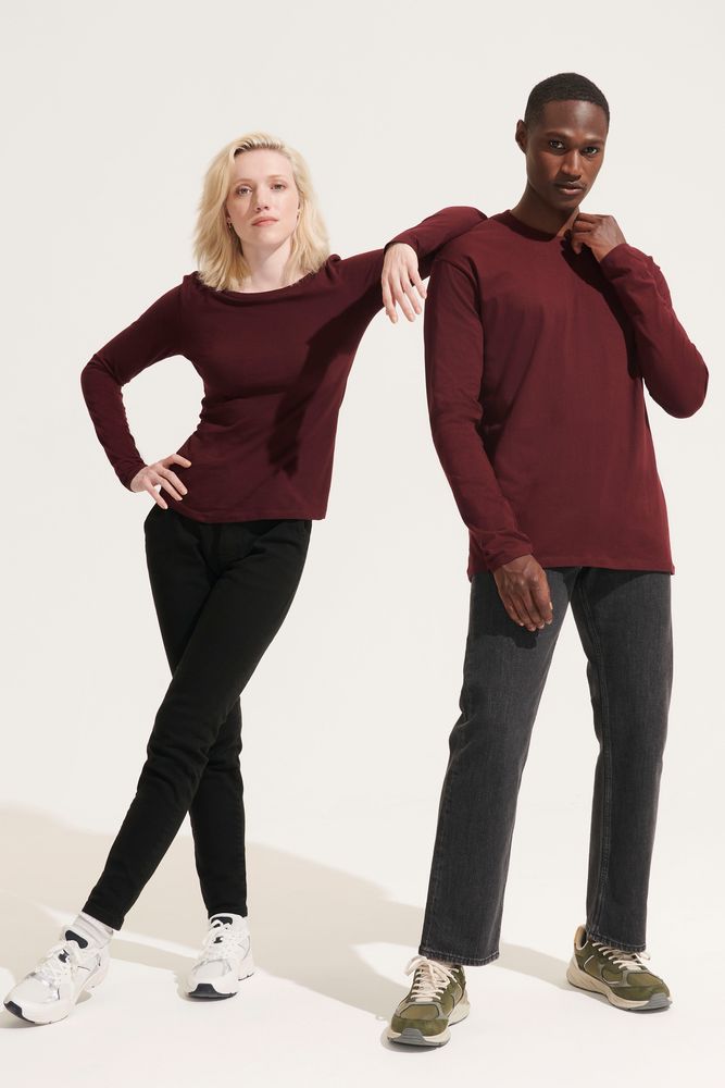 Футболка с длинным рукавом Monarch 150, красная / Миниатюра имиджевого (1000)