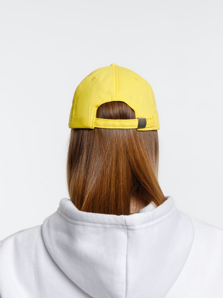 Бейсболка Spiker, желтая с белым / Миниатюра модельного (1000)