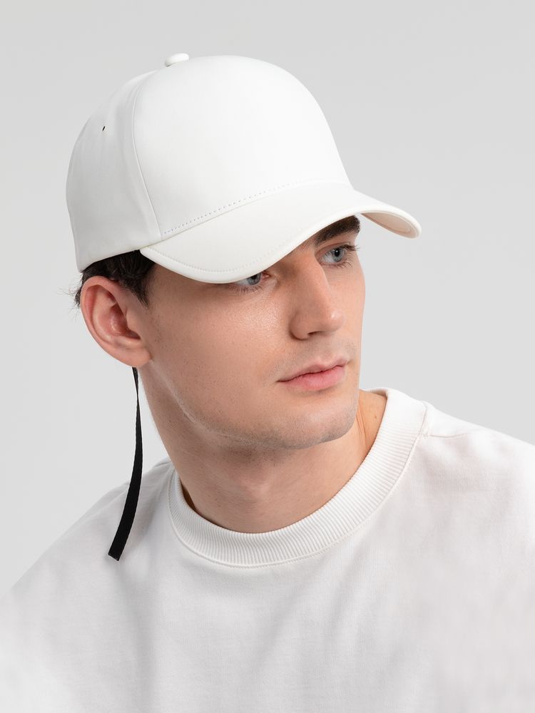 Бейсболка Kosmos, белая / Миниатюра модельного (1000)